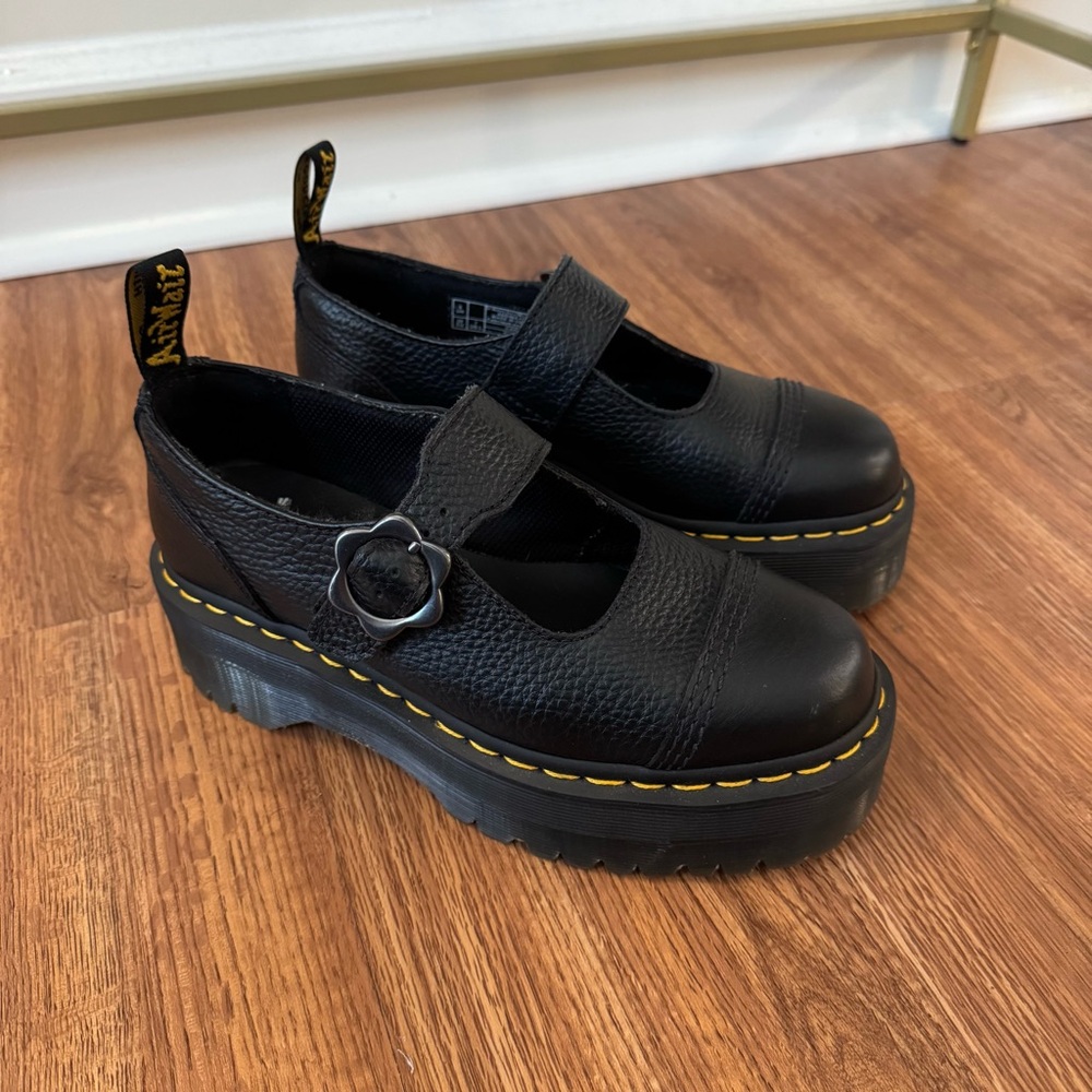 Doc Martens Addina Platform Mary Janes Size 38